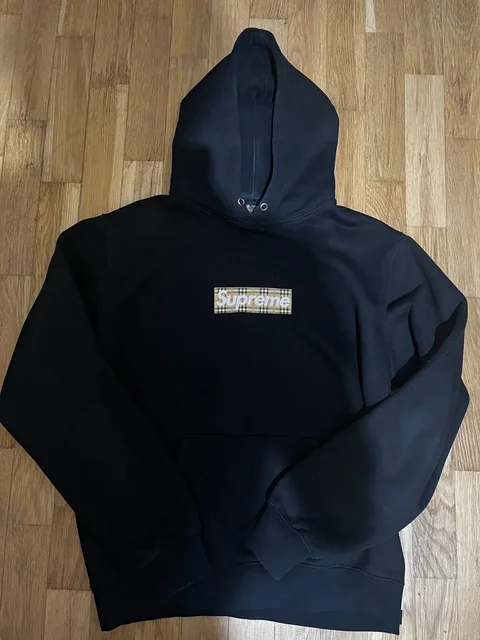 Продажа худи Supreme X Burberry размер XL - Детская одежда в Краснодар