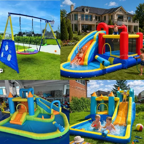 Батуты и качели для майских праздников - частное объявление в Краснодар