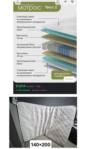 Матрас 140×200 б/у - частное объявление в Елизаветинская
