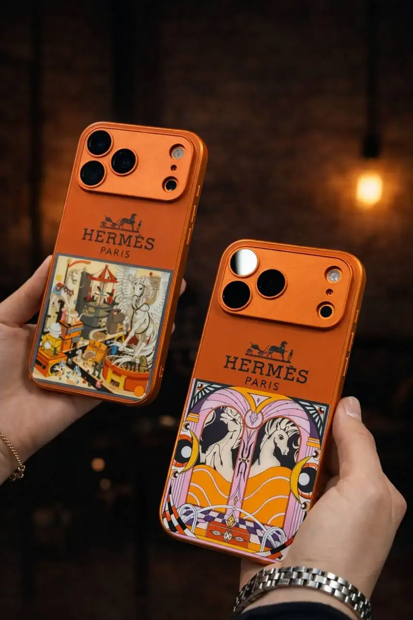 Чехлы HERMES для iPhone 17 в Краснодаре - Чехлы и аксессуары (Электроника) в Краснодар