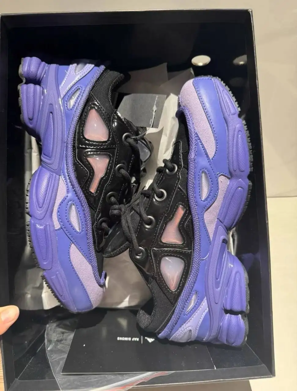 Кроссовки Adidas Raf Simons Ozweego 3 Purple - Обувь (Одежда) в Краснодар