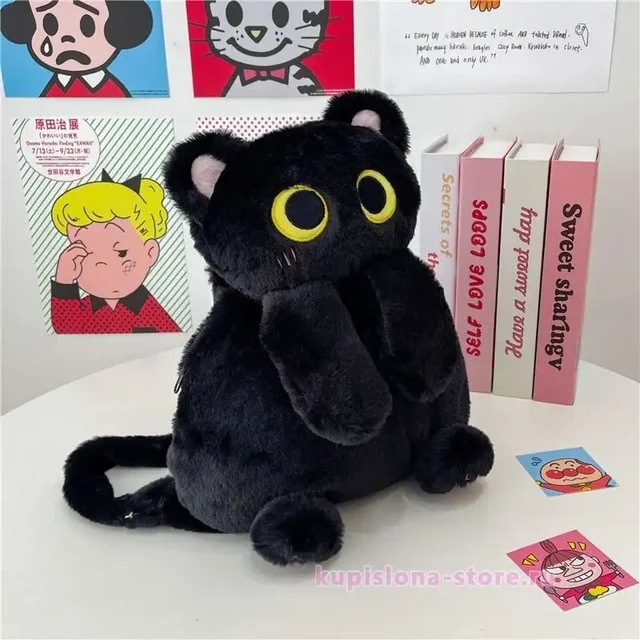 Рюкзачок чёрный котик - Канцелярия в Краснодар