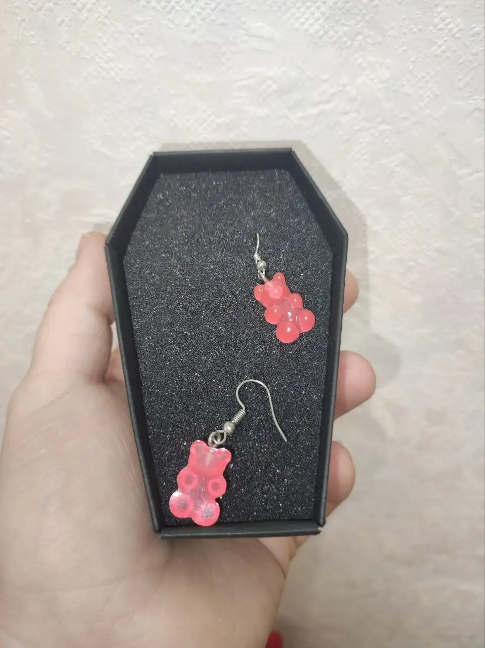 Серьги Haribo розовые новые - Барахолка в Краснодар