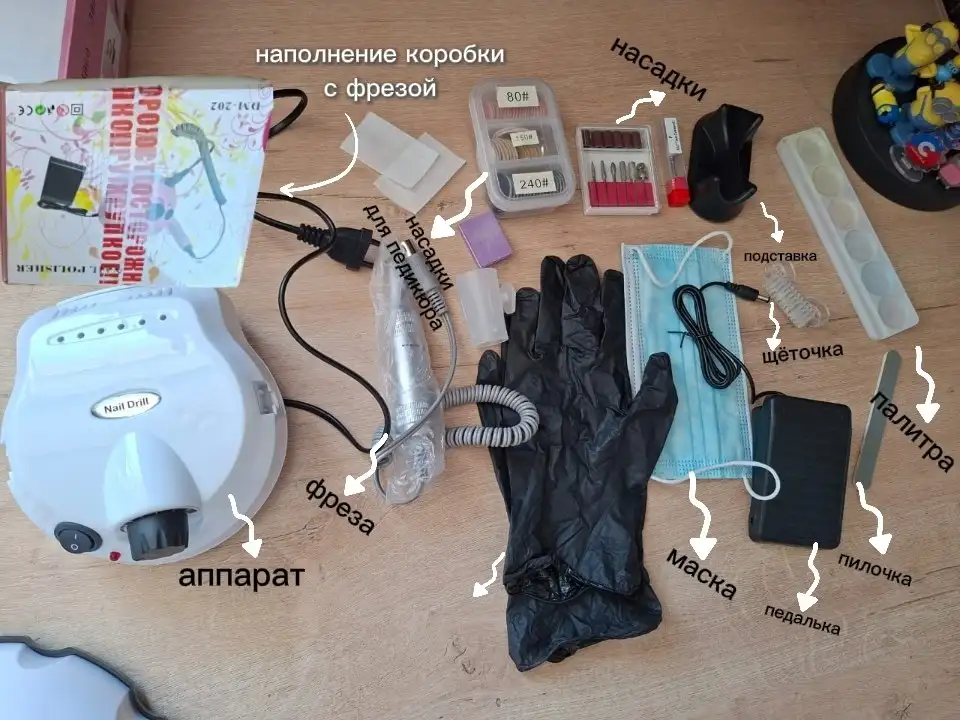 Маникюрный набор, всё новое, срочно - Маникюрные принадлежности (Красота и здоровье) в Краснодар