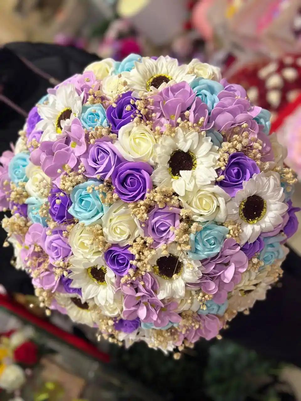 Красивые яркие букеты