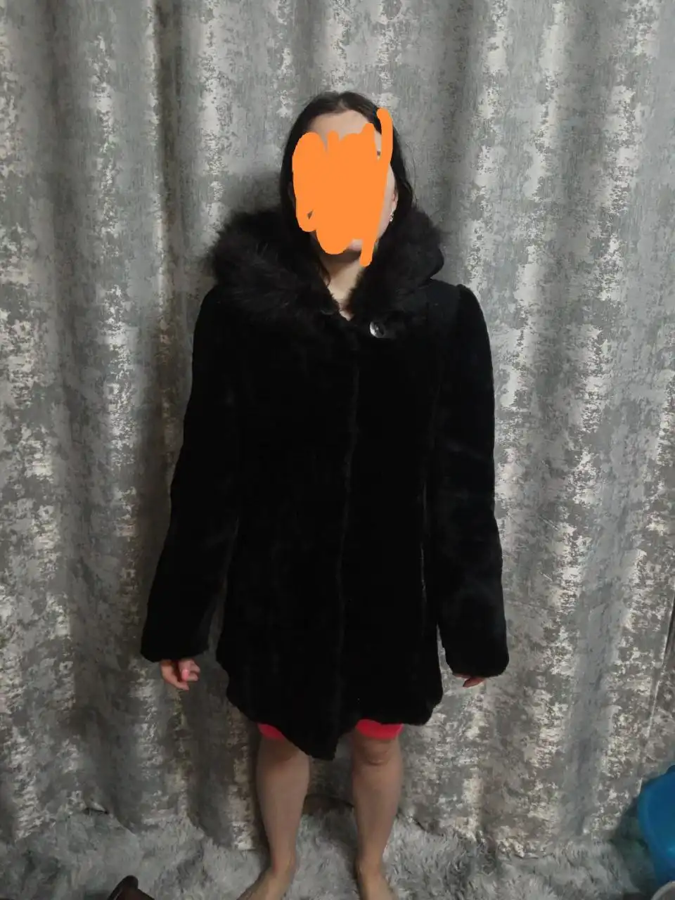 Мутоновая шуба 44 размера