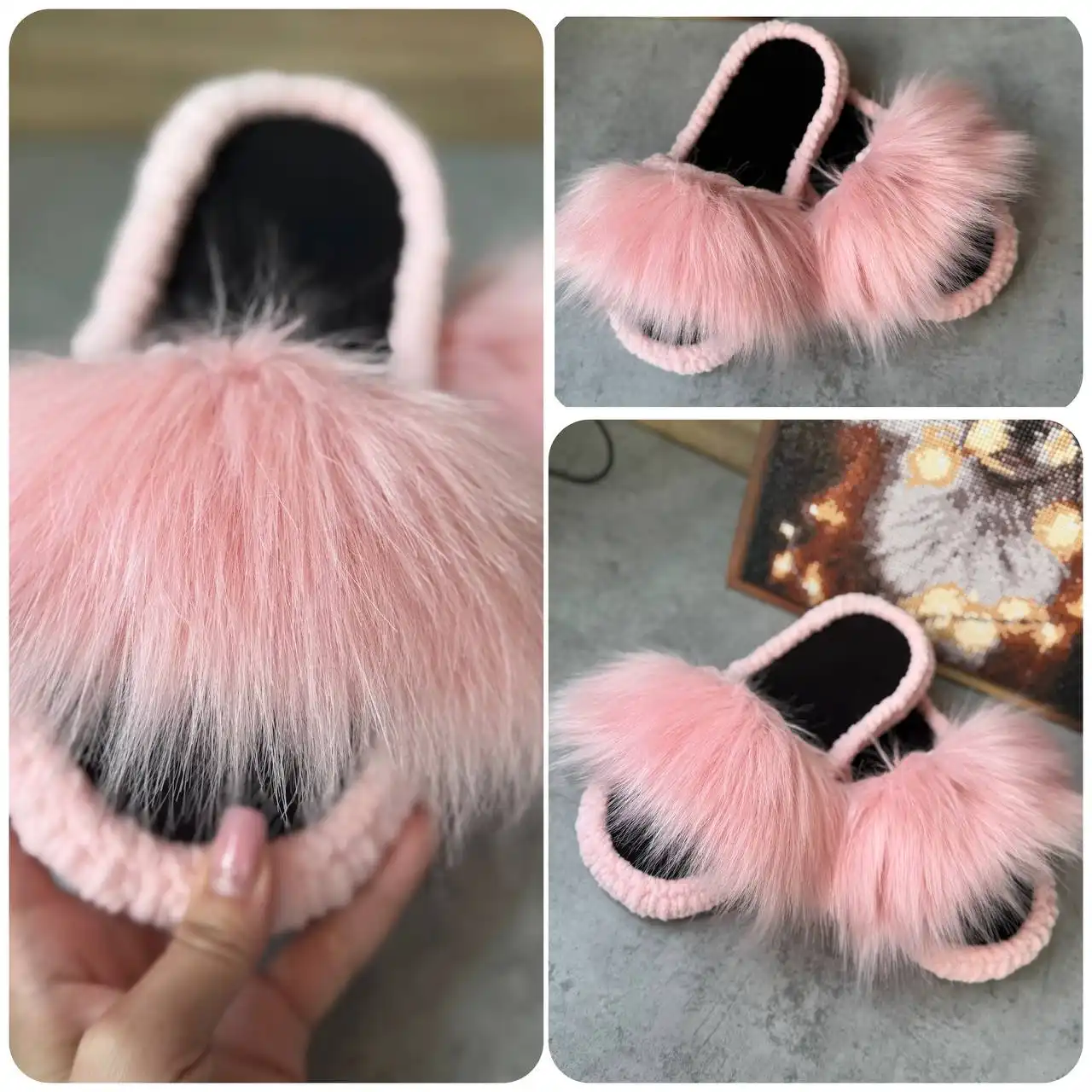 Новые тапочки ручной работы 39 размер