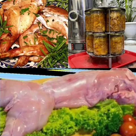 Парные тушки кролика и тушонка б/к - Хобби и отдых в Сургут