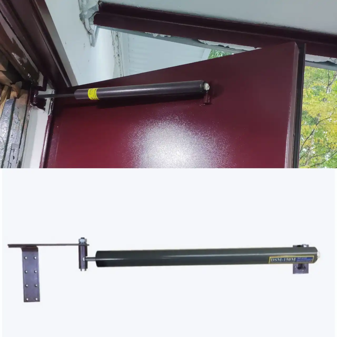 Пневматические доводчики дверные 50см