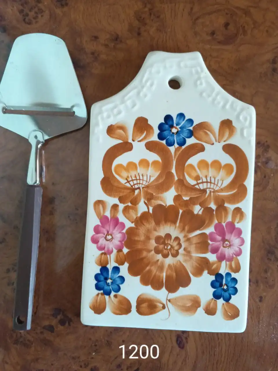 Винтажные фарфоровые сырные доски