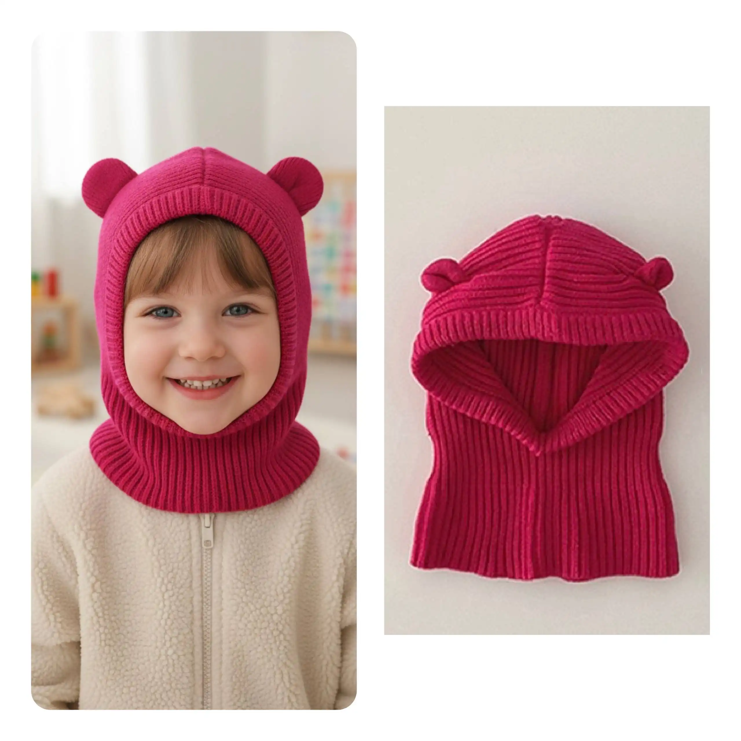 Балаклавы из трикотажа для детей