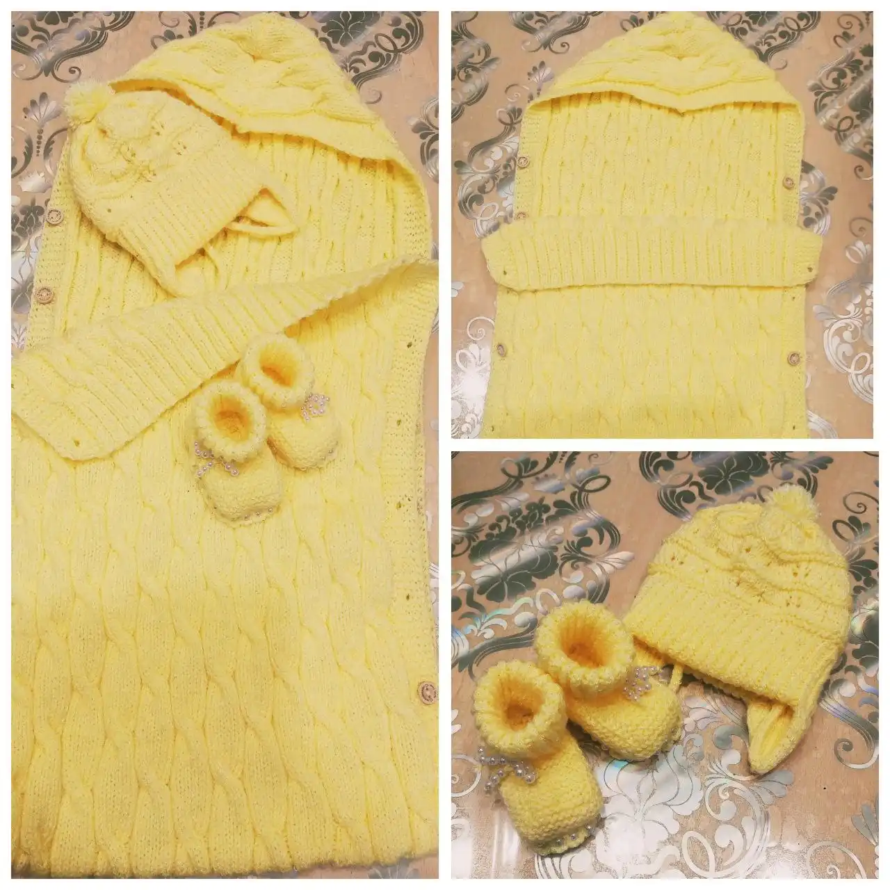 Детская вязаная одежда ручной работы