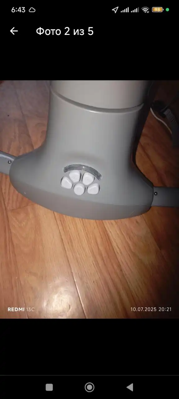 Шезлонг электрический для новорождённого б/у - Шезлонги и качели (Товары для детей) в Сургут