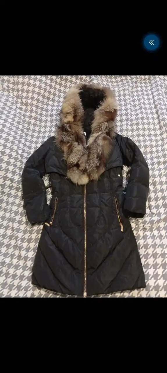 Зимняя куртка-трансформер с мехом песца - Верхняя одежда (Одежда) в Сургут