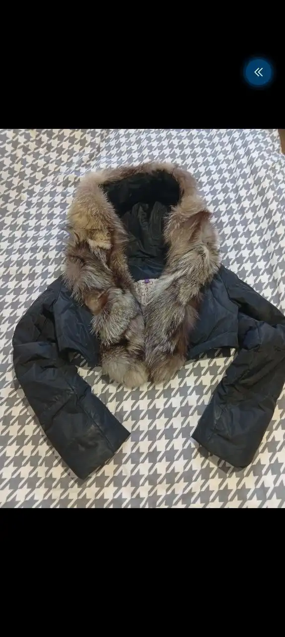Зимняя куртка-трансформер с мехом песца - Верхняя одежда (Одежда) в Сургут