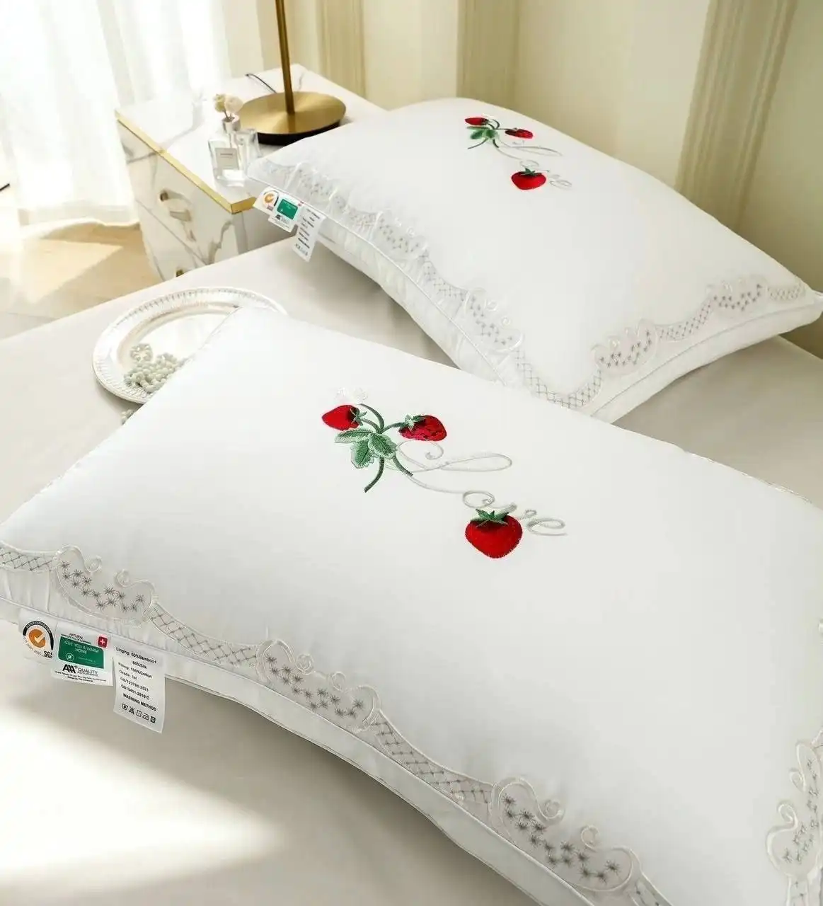 Подушка Santifair с микрогелем - Текстиль (Барахолка) в Сургут