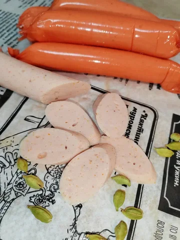 Домашние молочные куриные сосиски - Аквариумистика в Сургут