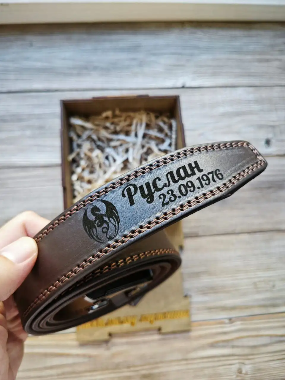 Именные мужские ремни с гравировкой эмблемы и девиза рода войск - Хобби и отдых в Нижневартовск