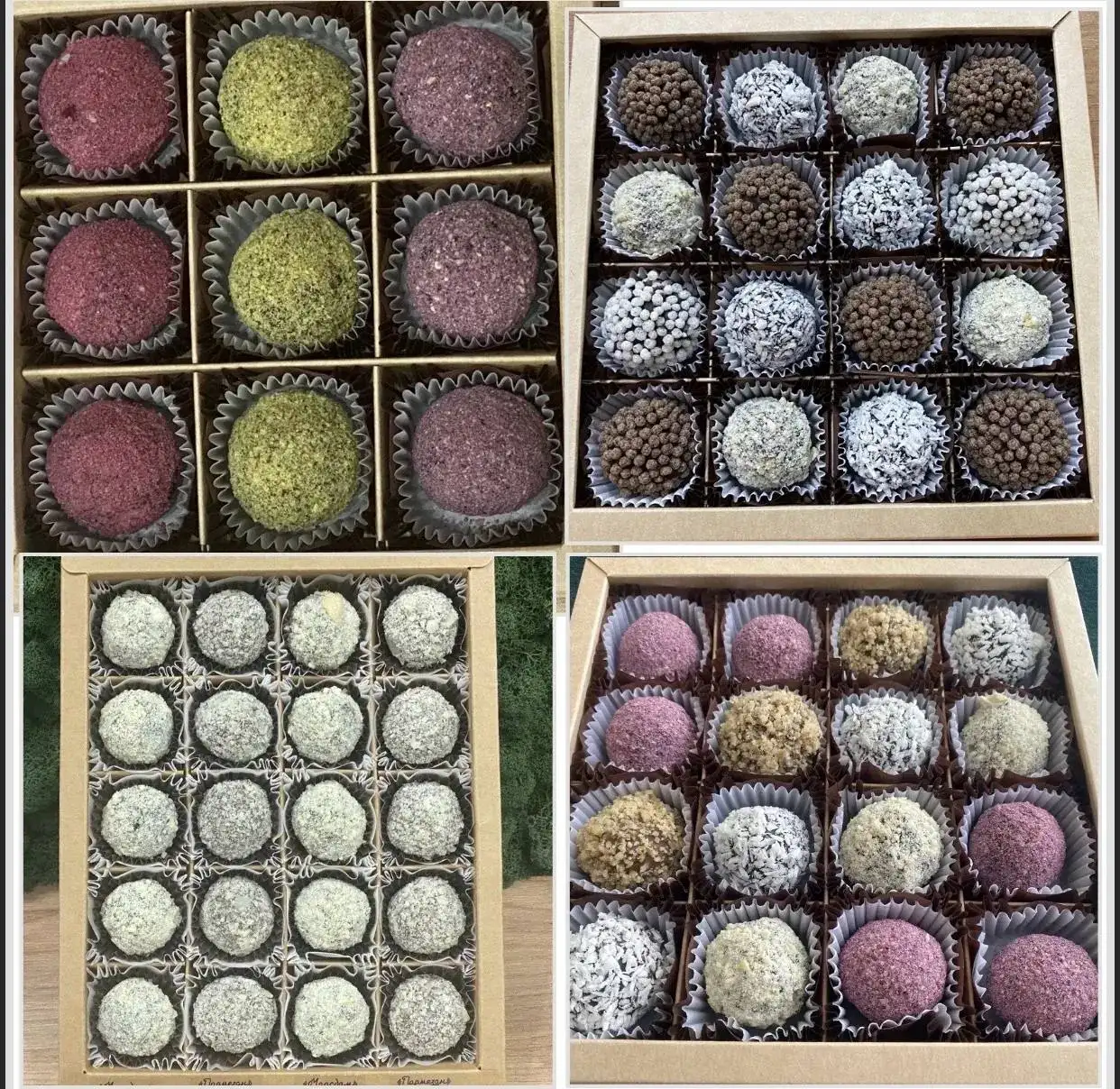Шоколадные конфеты ручной работы с различными начинками - Кулинария (Услуги) в Сургут