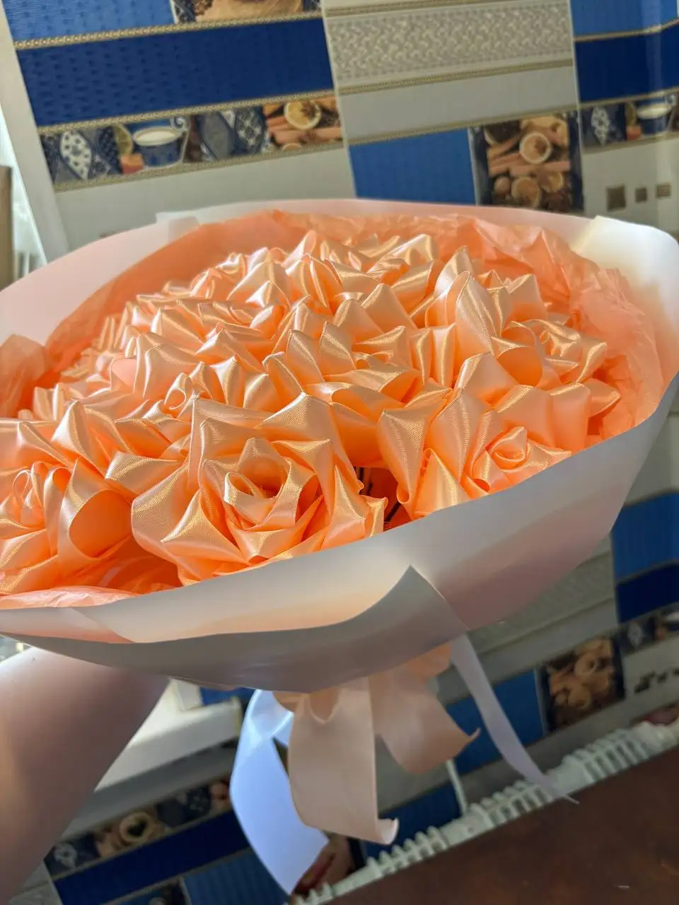 Вечный букет из атласа - Подарки (Хобби и отдых) в Сургут