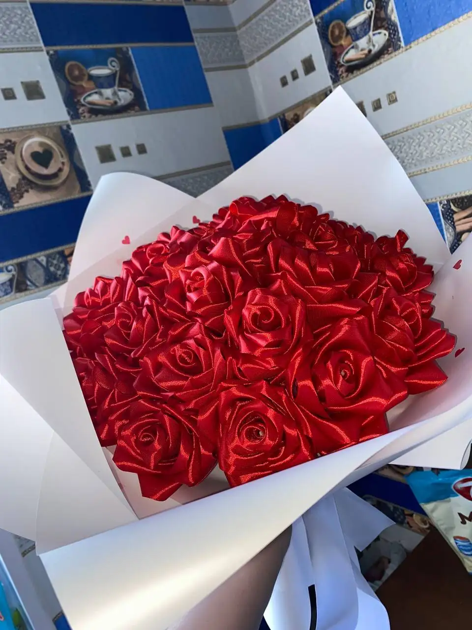 Вечный букет из атласа - Подарки (Хобби и отдых) в Сургут