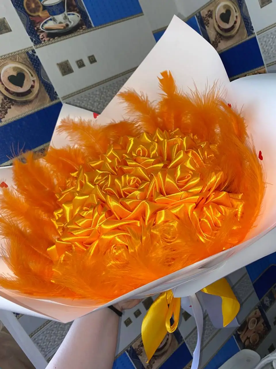 Вечный букет из атласа - Подарки (Хобби и отдых) в Сургут