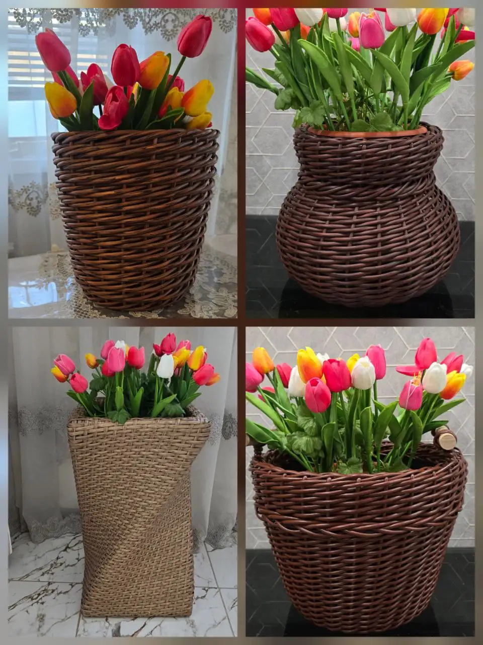 Кашпо из ротанга ручной работы - Хобби и отдых в Сургут