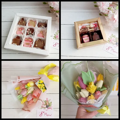 Подарки из шоколада к 8 марта для девушек - Фитнес-инвентарь в Сургут