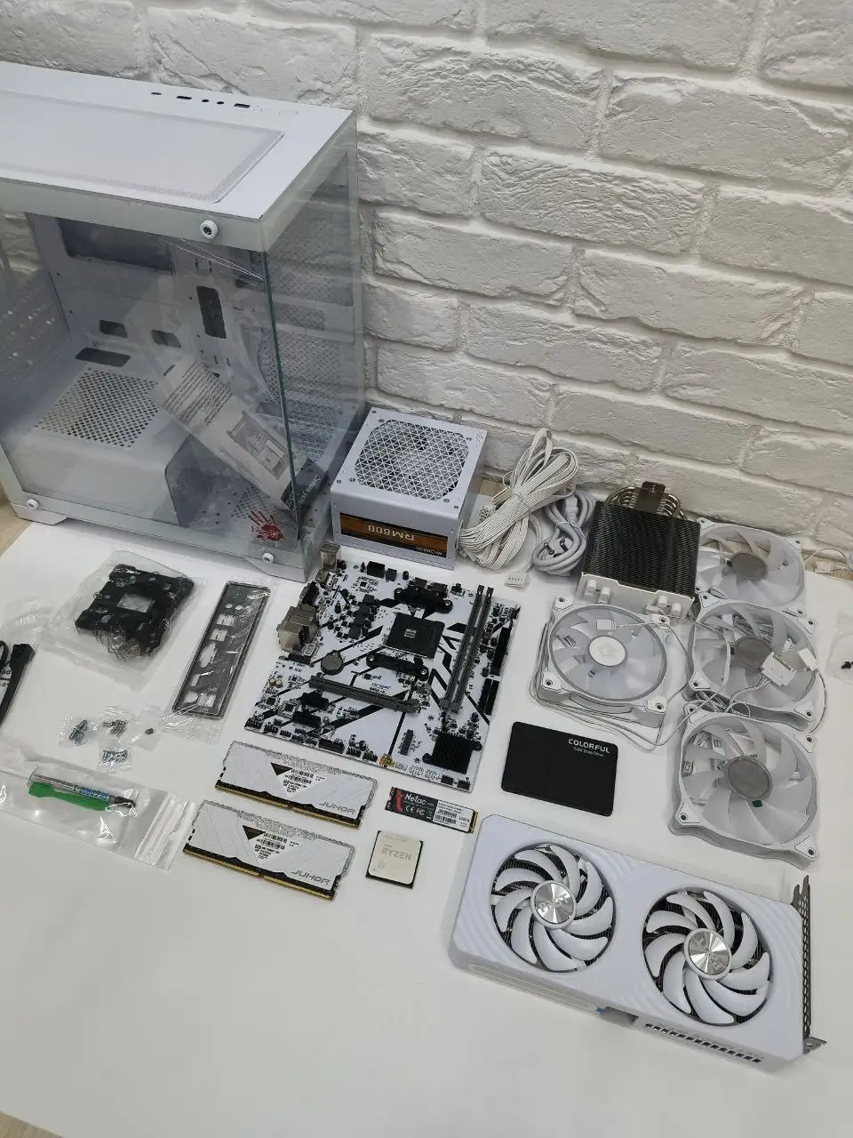 Игровой компьютер с процессором AMD Ryzen 5 5600X и видеокартой RTX 5060 - Компьютеры и комплектующие (Электроника) в Сургут