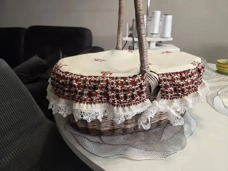 Пасхальная корзина ручной работы с чехлом - Рукоделие (Хобби и отдых) в Сургут