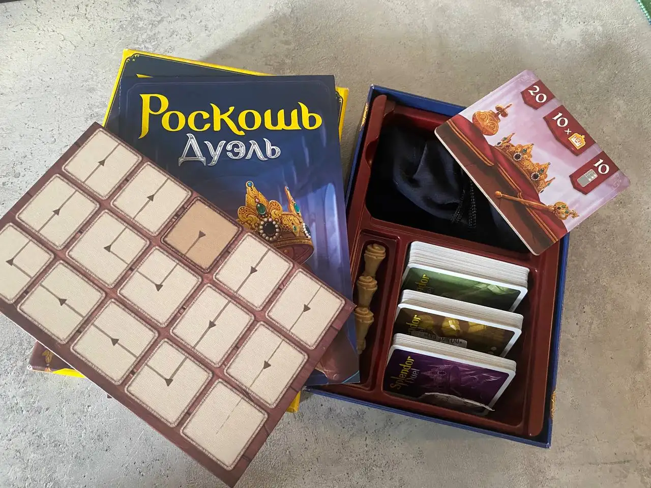 Настольная игра Роскошь Дуэль оригинал - Настольные игры (Хобби и отдых) в Сургут