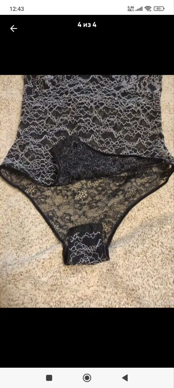 Кружевное боди