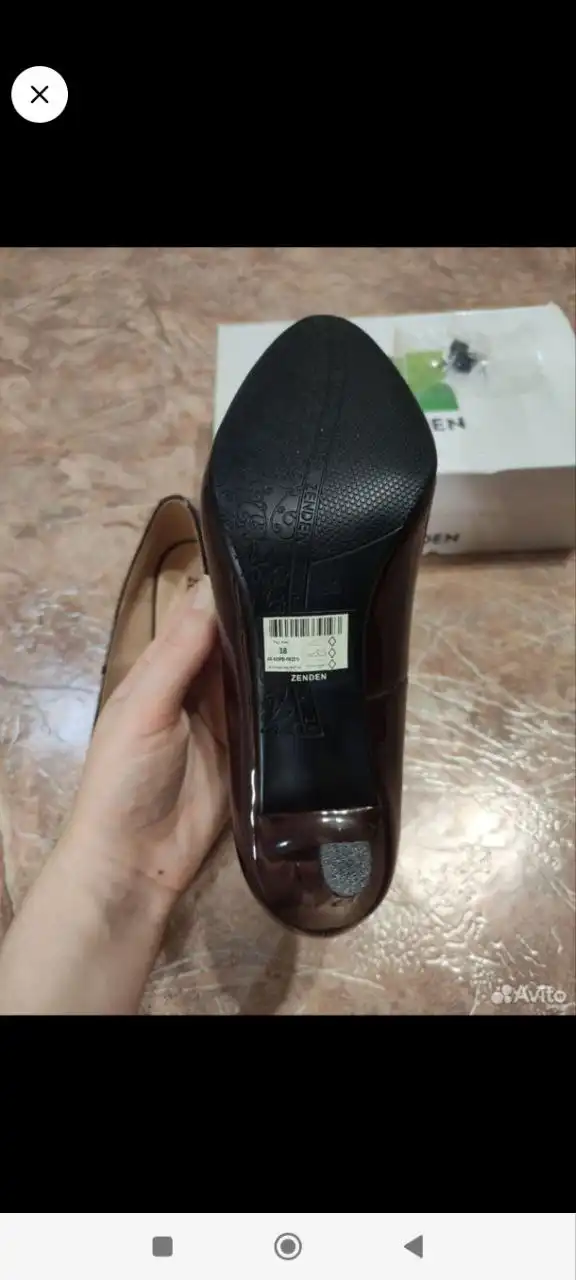 Туфли новые размер 38