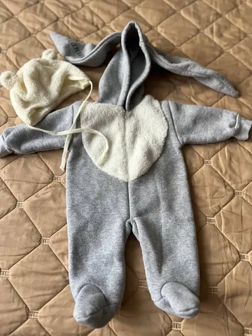 Утепленный комбинезон с шапочкой - Украшения в Воронеж