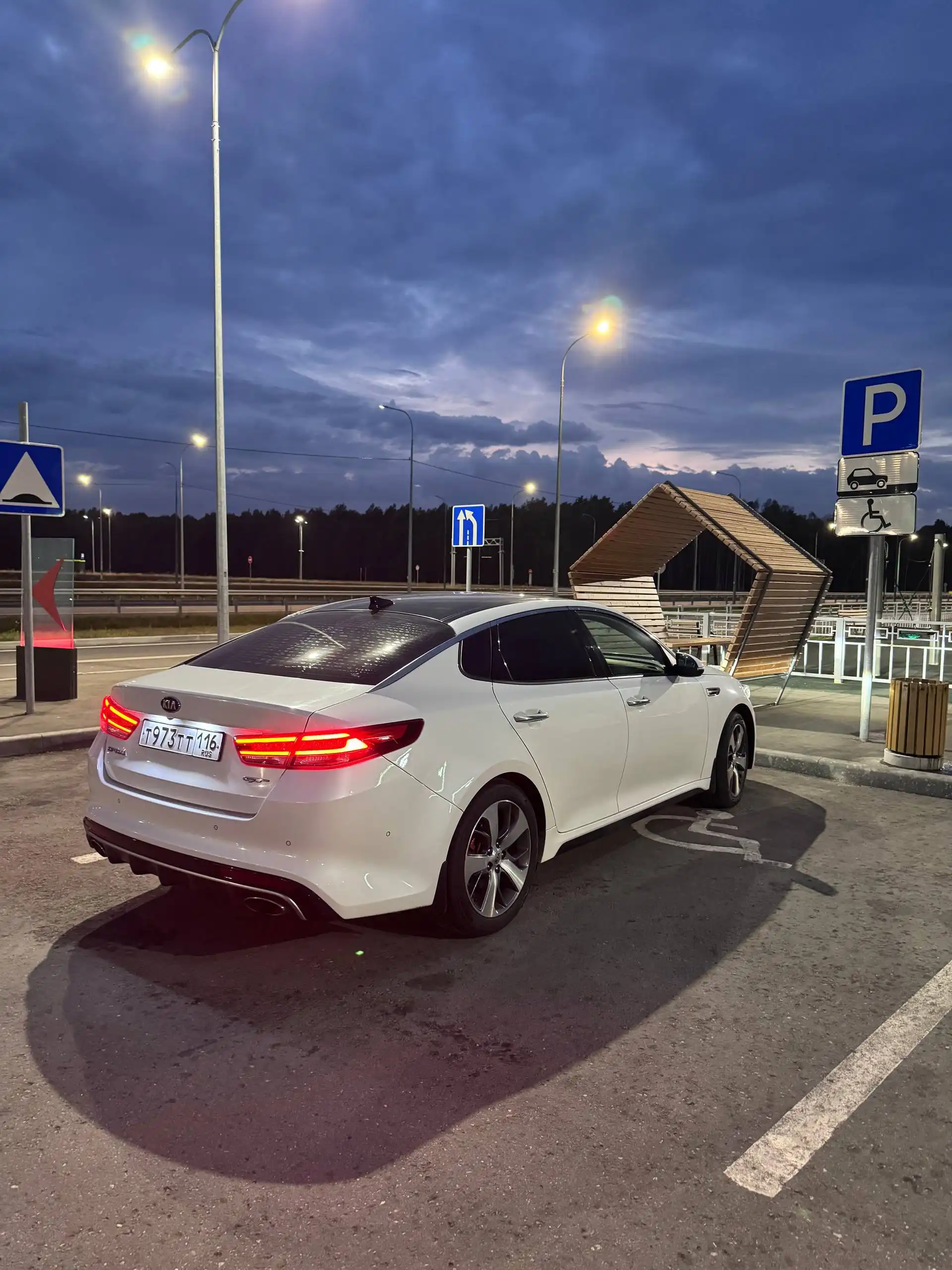 KIA Optima 4 JF GT line 2017 года