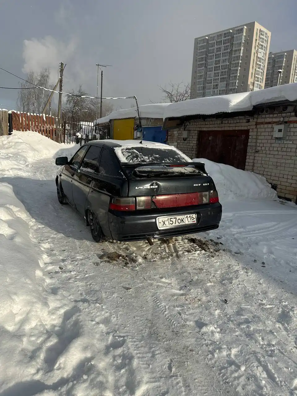 ВАЗ 2112 с ГУР 2007 года, евро панель, 90 тыс. км - Легковые автомобили (Авто) в Казань