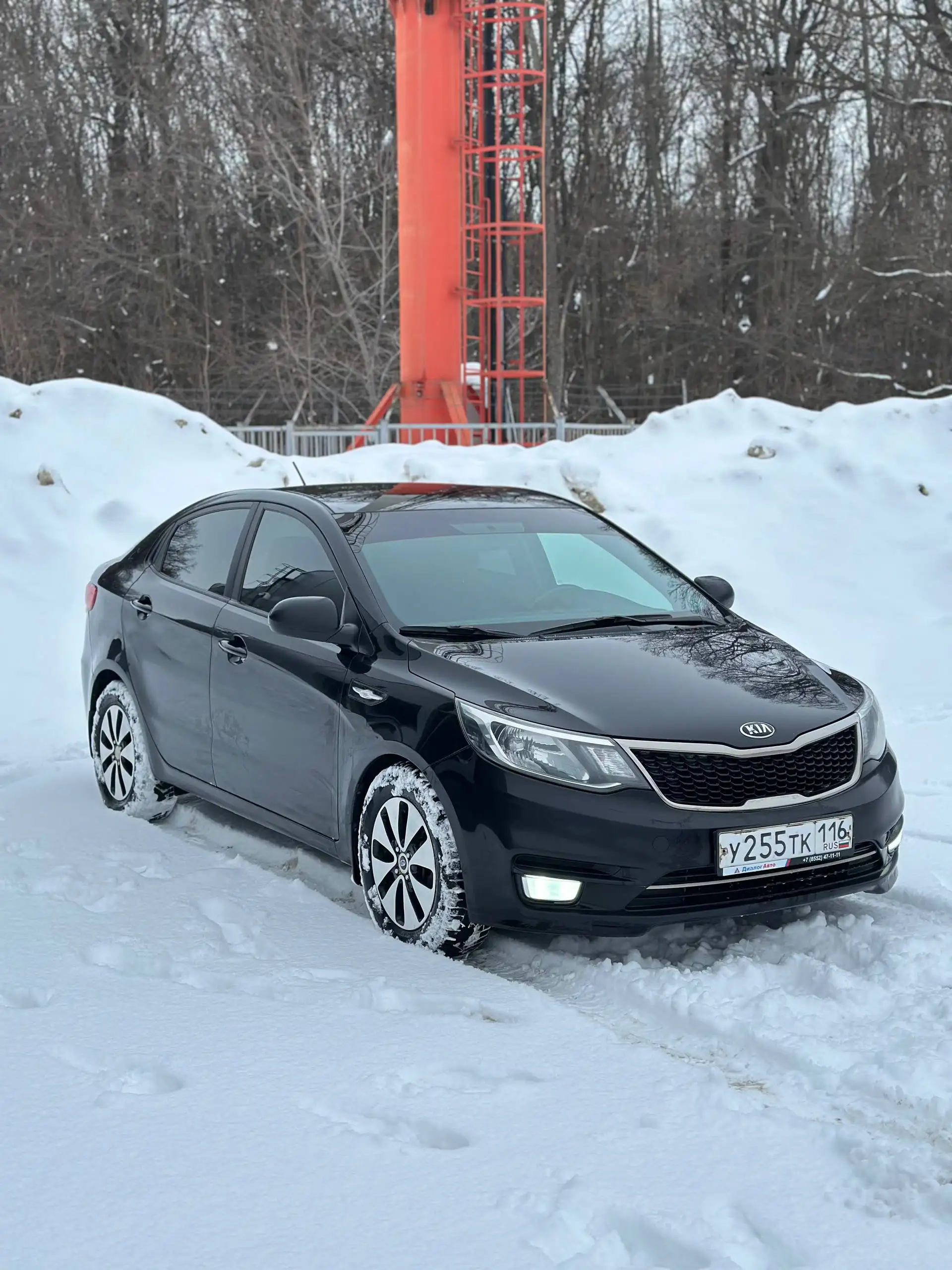 Kia Rio 3 рестайлинг 2015 года в Нижнекамске - Легковые автомобили (Авто) в Нижнекамск