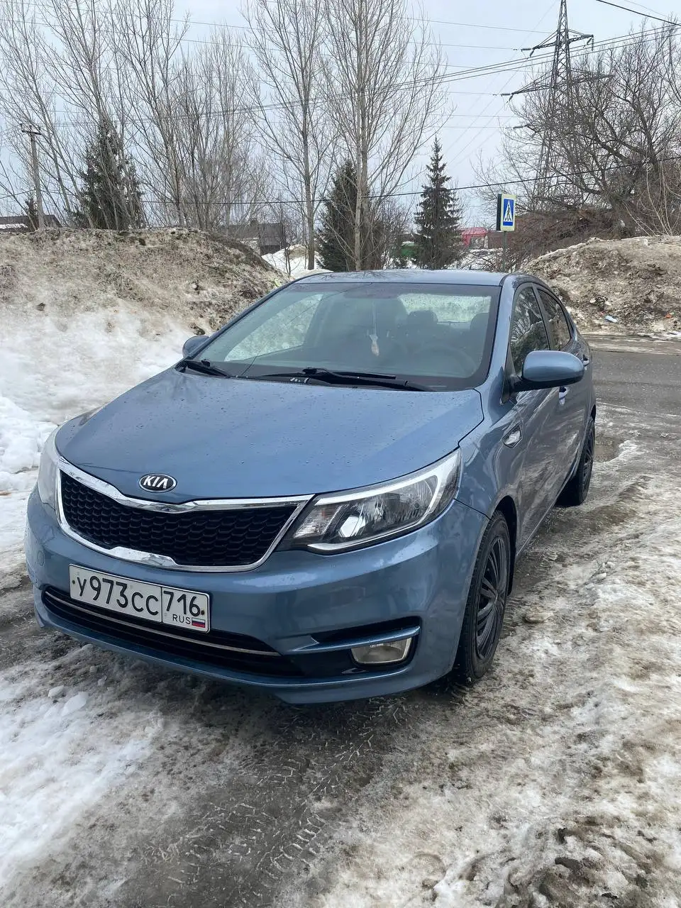Kia Rio 2016, пробег 173 тыс, Зеленодольск - Легковые автомобили (Авто) в Зеленодольск