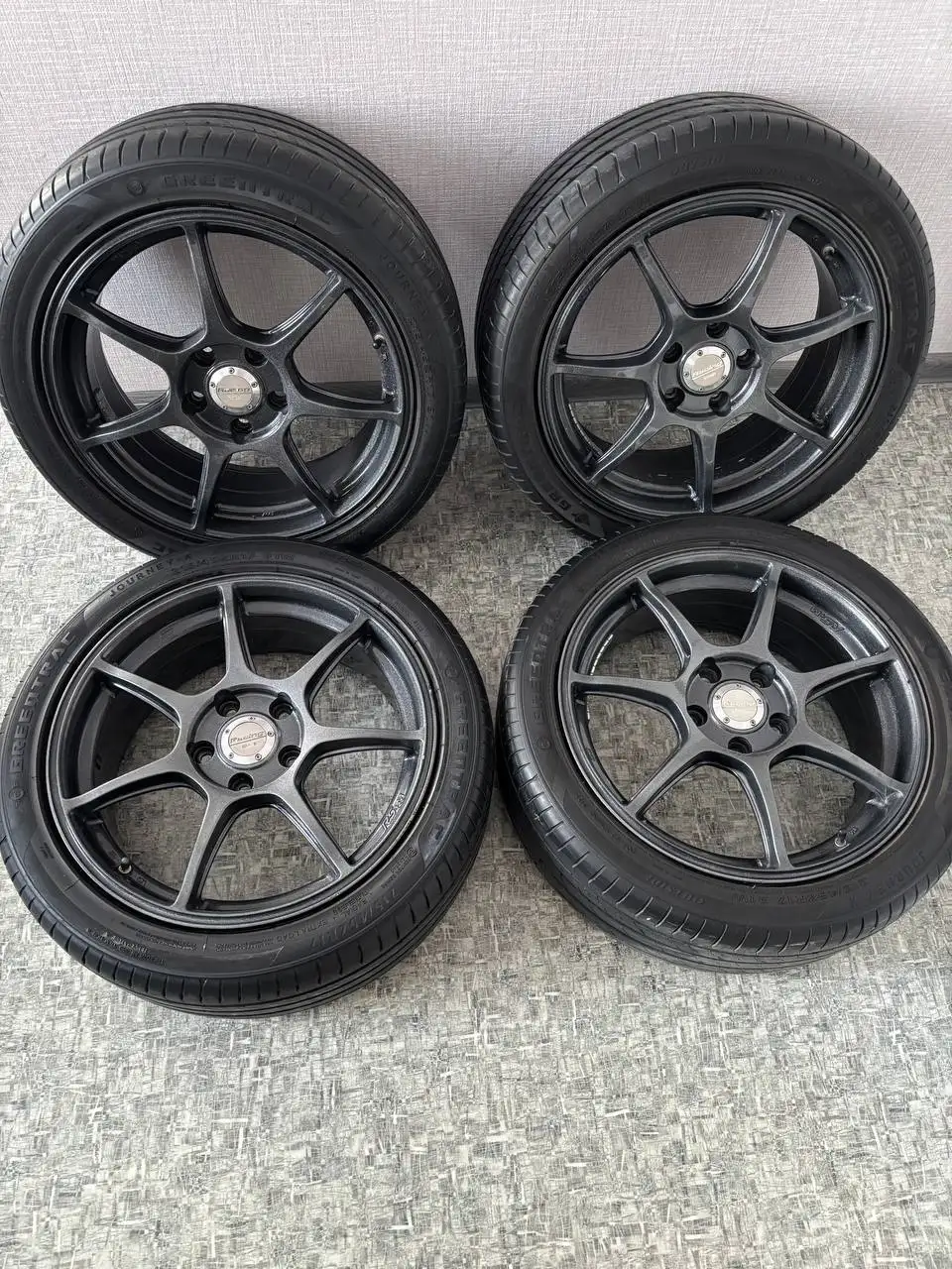 Кованые диски с резиной 17 - Диски (Авто) в Казань