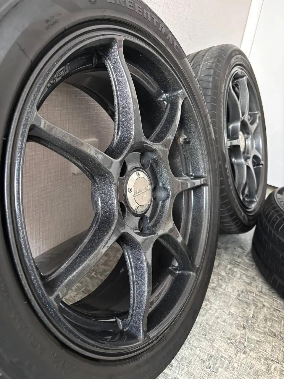 Кованые диски с резиной 17 - Диски (Авто) в Казань