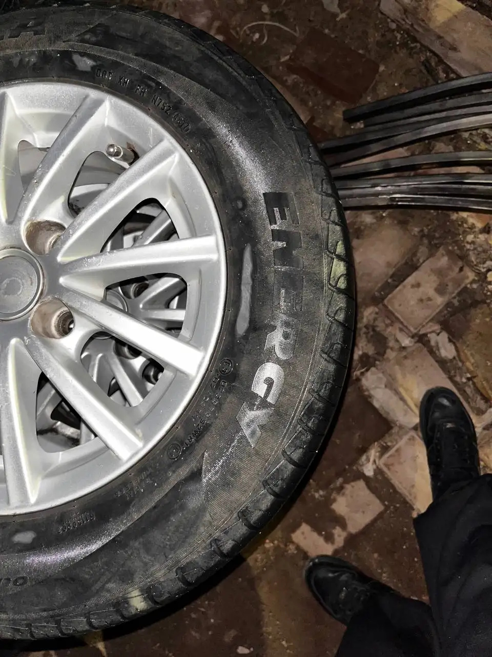 Продам летние колеса с дисками радиус 13/175/70 - Запчасти (Авто) в Казань