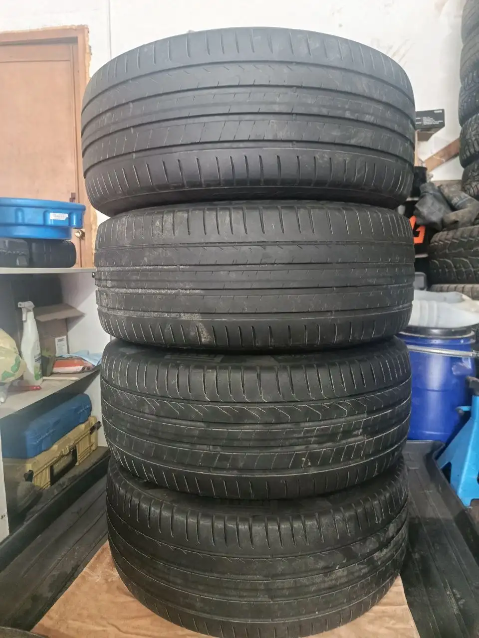 Летние колеса в сборе для Porsche Cayenne S - Запчасти (Авто) в Казань