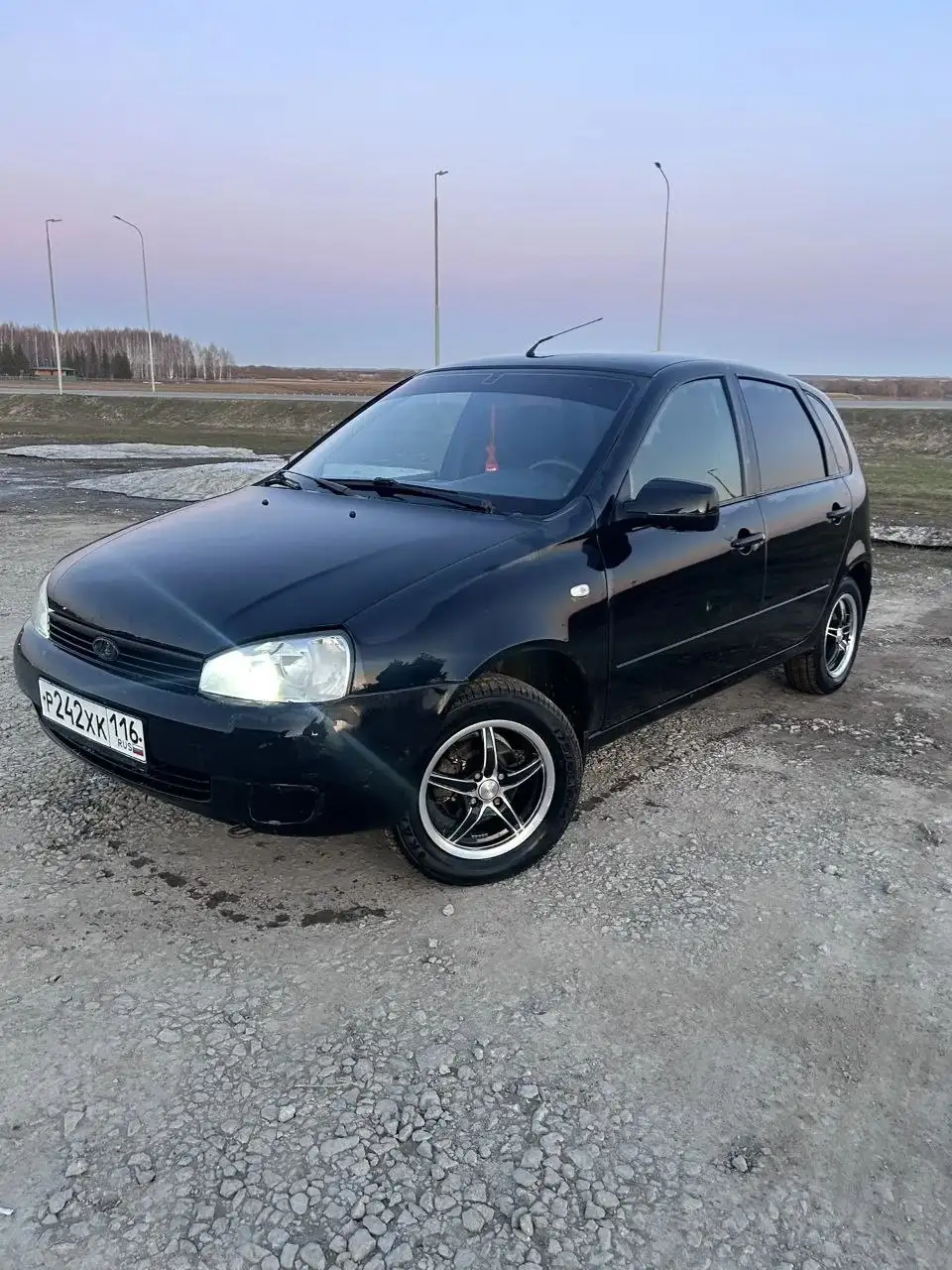 Lada Kalina 2012 г. Автотека зеленая - Легковые автомобили (Авто) в Казань