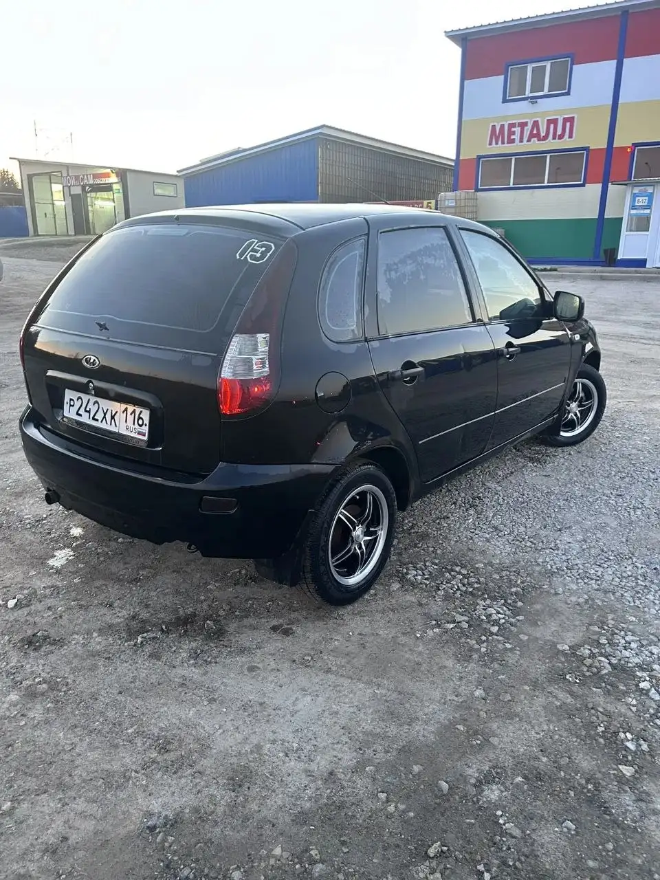 Lada Kalina 2012 г. Автотека зеленая - Легковые автомобили (Авто) в Казань