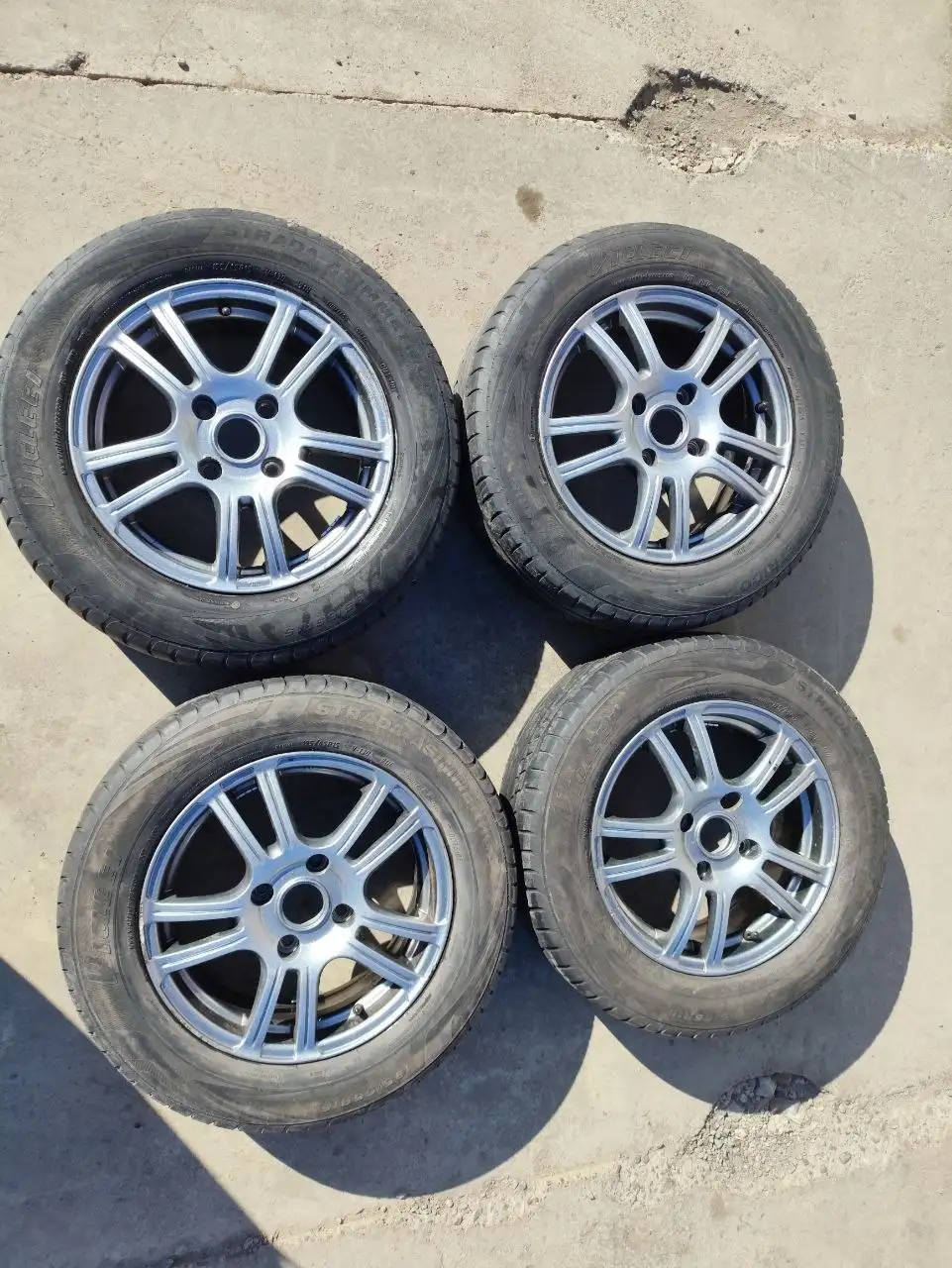 Колеса в сборе с резиной X-trike X-105 195/65/15 - Запчасти (Авто) в Казань