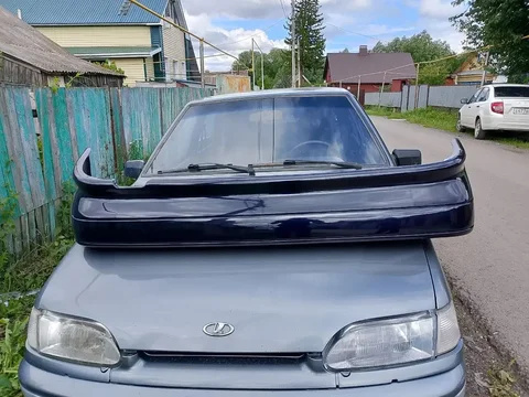 Продам задний бампер ВАЗ 2114 спорт, цвет Персей - частное объявление в Альметьевск