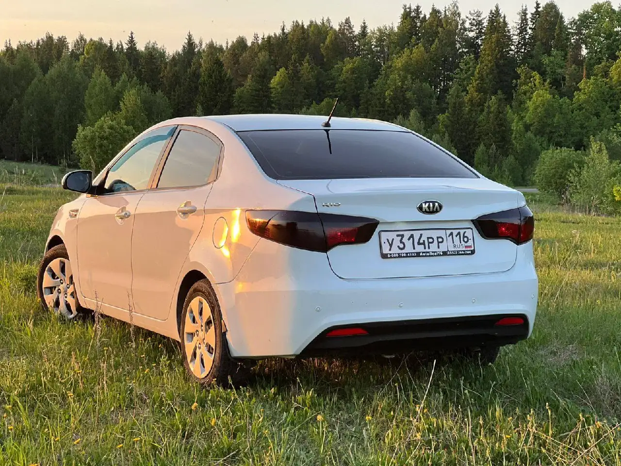 Kia Rio 2015 - Легковые авто (Авто) в Казань