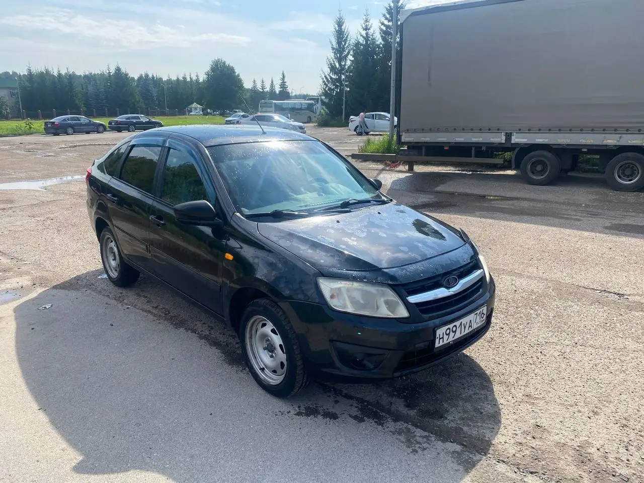 Лада Гранта лифтбек 2015 - Легковые автомобили (Авто) в Казань
