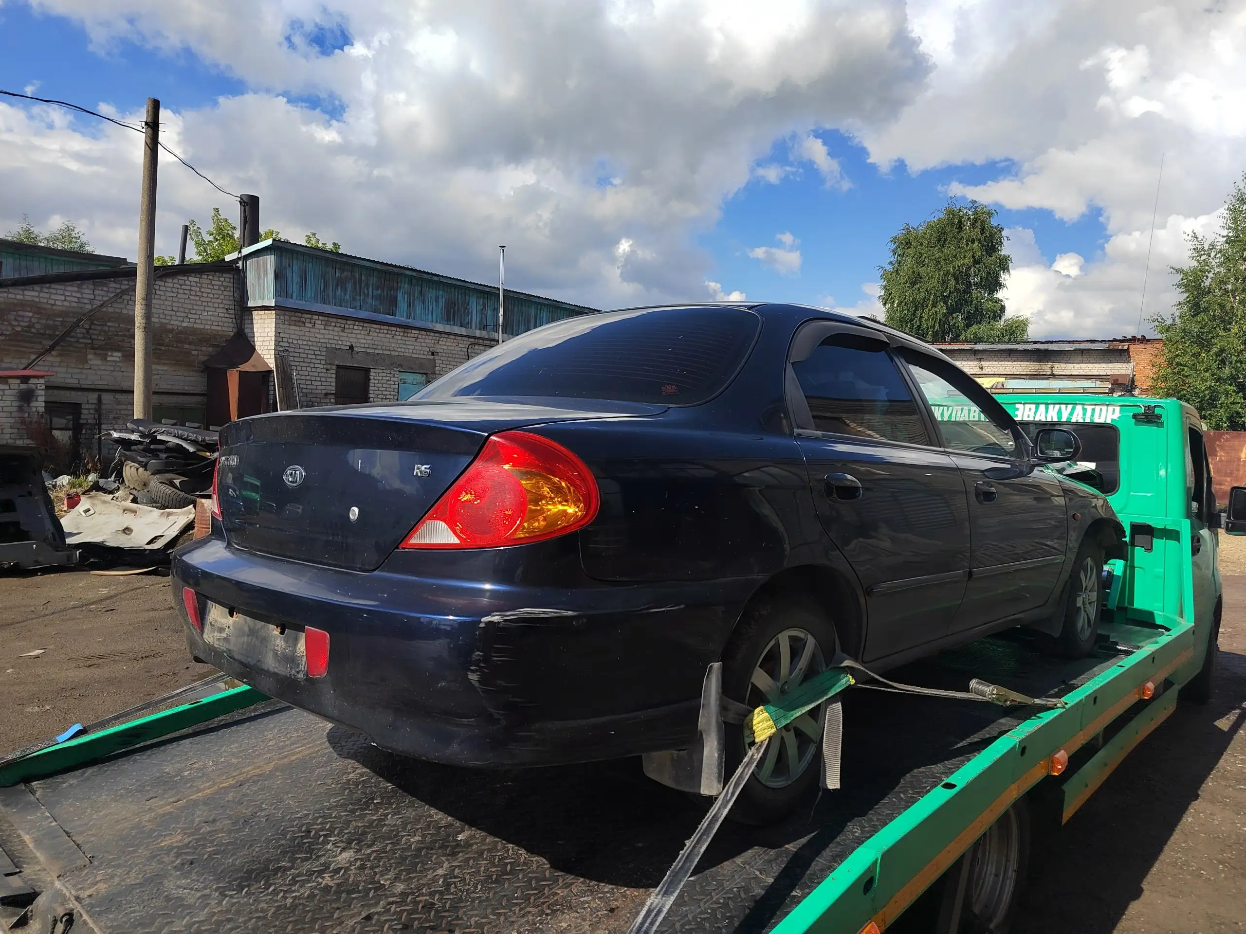 Kia Spectra 2007 в разборе - Запчасти (Авто) в Казань