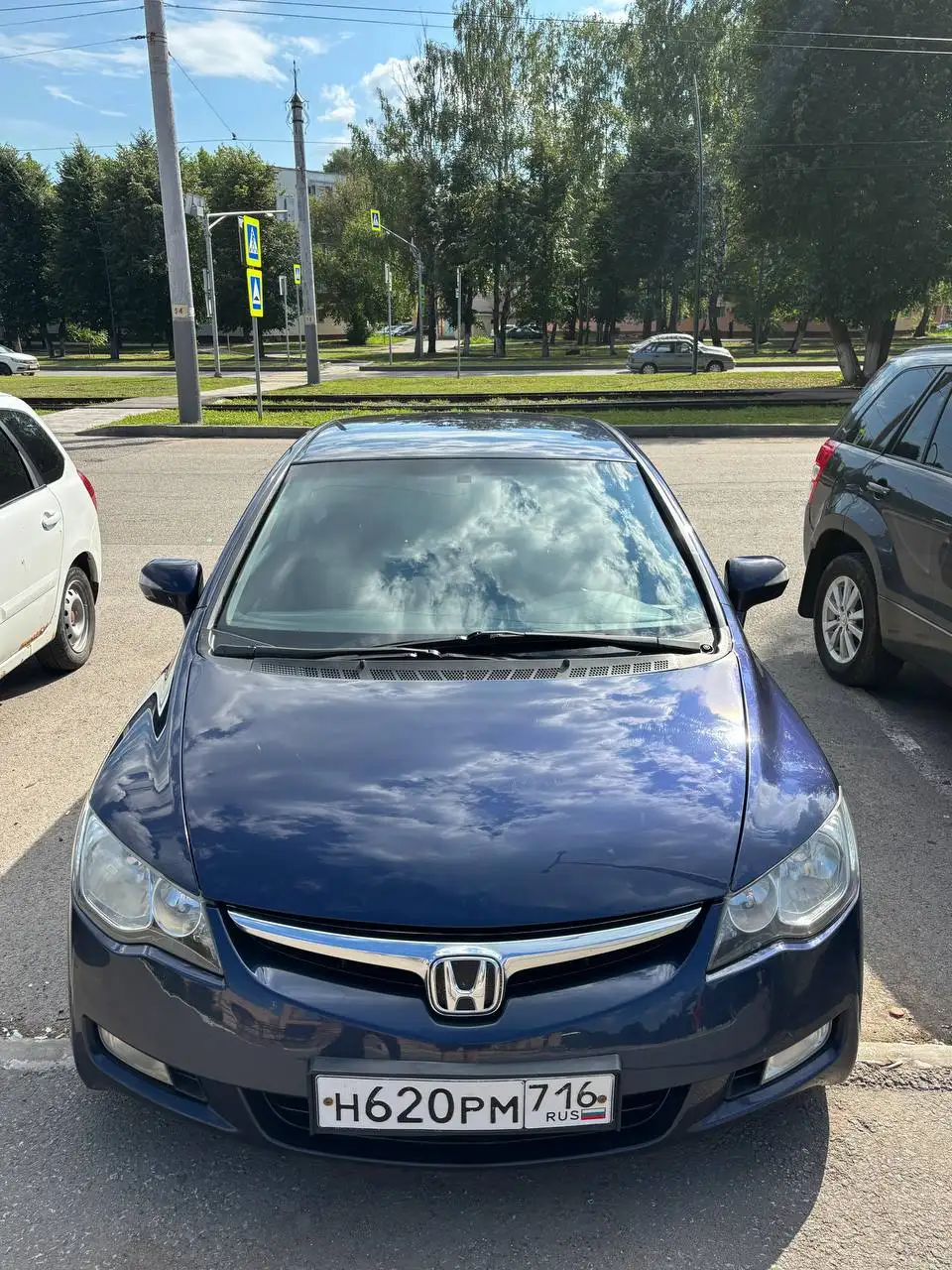 Honda Civic 2008 года, автомат, 600 тыс. рублей - Легковые автомобили (Авто) в Нижнекамск